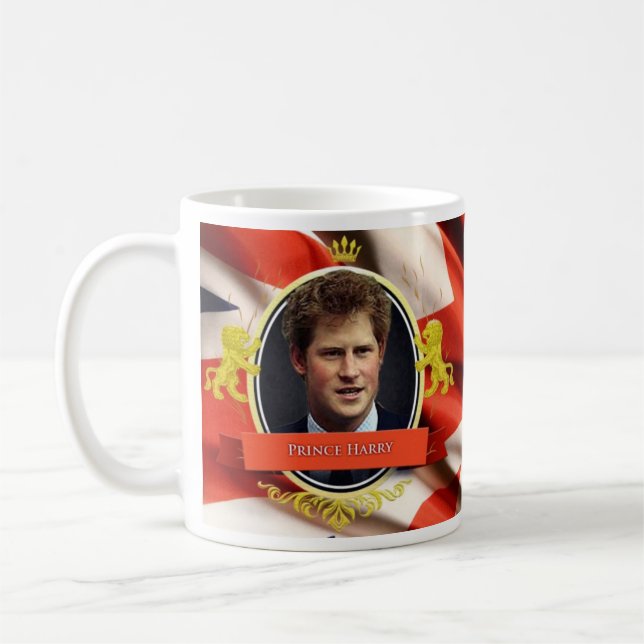 Taza De Café Príncipe Harry Historical Mug (Izquierda)