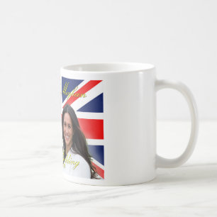 Taza De Café Príncipe Harry y Meghan Markle Boda Real
