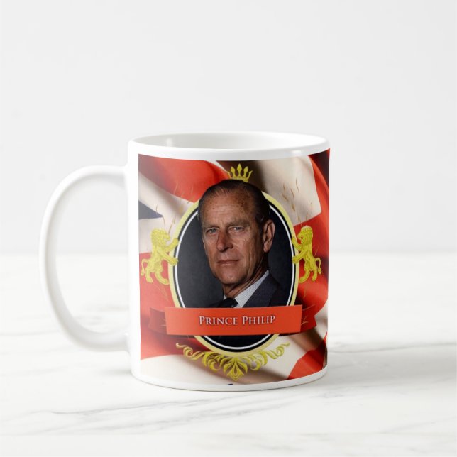 Taza De Café Príncipe Philip Historical Mug (Izquierda)