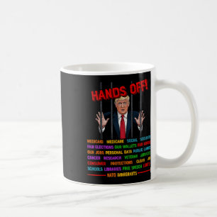 Taza De Café Prisión meme de Trump - Activistas de protesta