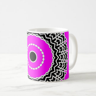 Taza De Café Prism Mandala ( Rosa )