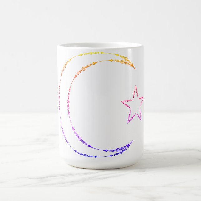 Taza De Café Prisma celeste (Centro)