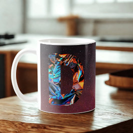 Taza De Café Prisma Galáctico Inicial D Mug