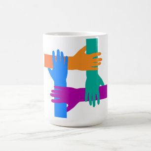 Taza De Café Prismatic Holds Mug