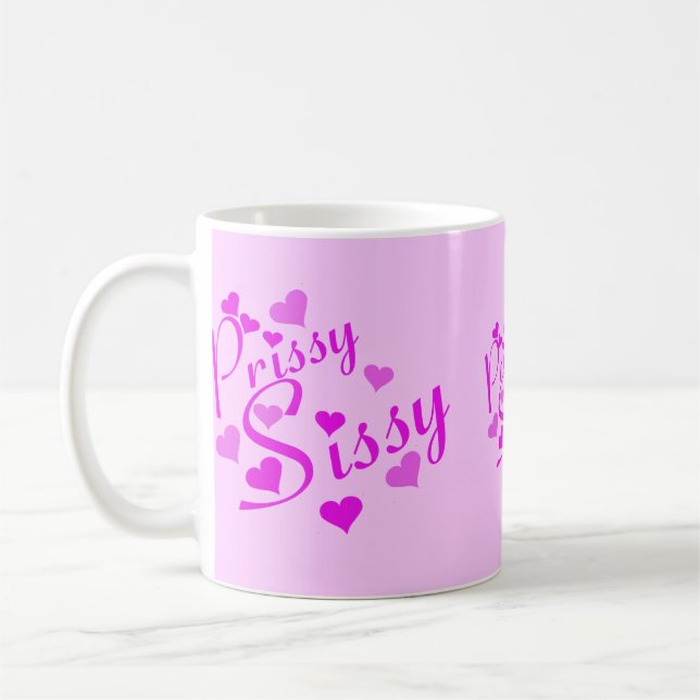 Taza De Café Prissy Sissy Mug (Izquierda)