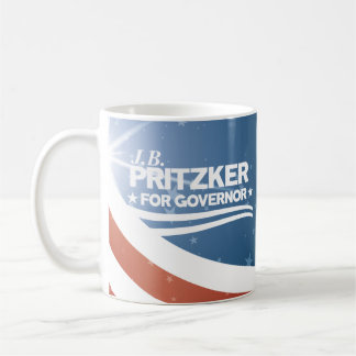 Taza De Café PRITZKER - JB Pritzker para el gobernador