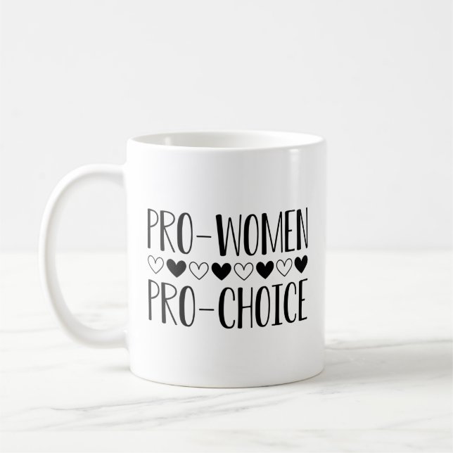 Taza De Café Pro Elección para mujeres (Izquierda)