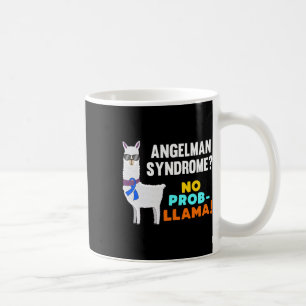 Taza De Café Prob-llama Guerrero del Síndrome de Angelman Super