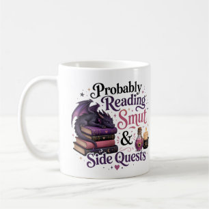 Taza De Café Probablemente leyendo obscenidades y misiones secu