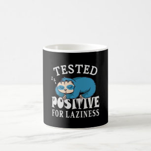 Taza De Café Probado positivo para pereza Sloth