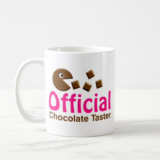 Taza De Café Probador Oficial de Chocolate (Izquierda)