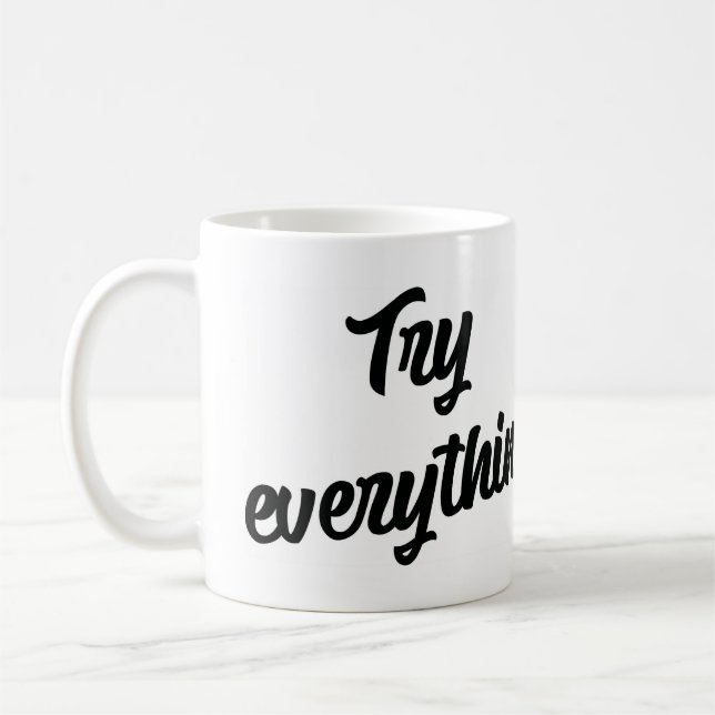 Taza De Café Probar todo (Izquierda)