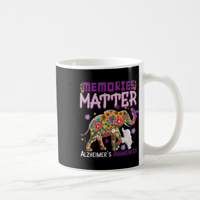 Taza De Café Problema con los recuerdos Elephant Heimerheimer H (Derecha)