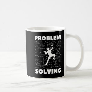 Taza De Café Problema Resolviendo escalada roca de regalo alpin