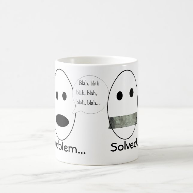 Taza De Café Problema resuelto (Centro)