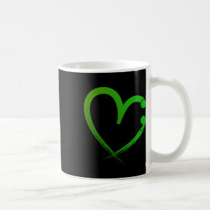 Taza De Café Problemas de salud Semicolón Conciencia cardíaca M