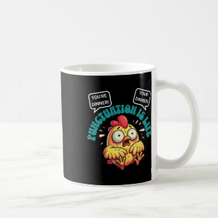 Taza De Café Problemas divertidos de gramática inglesa pollo pu