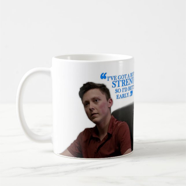 Taza De Café Problemas mayores Nick Mug (Izquierda)