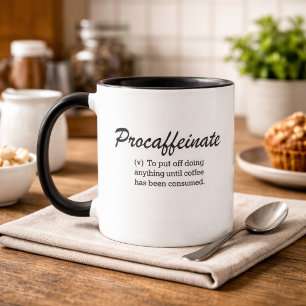 Taza de café Procaffeinate