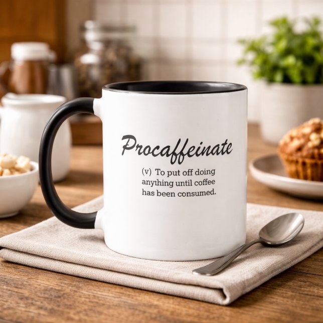 Taza de café Procaffeinate (Subido por el creador)