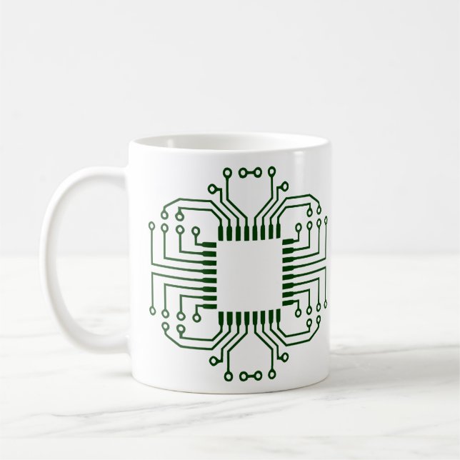 Taza De Café Procesador eléctrico de la placa de circuito (Izquierda)