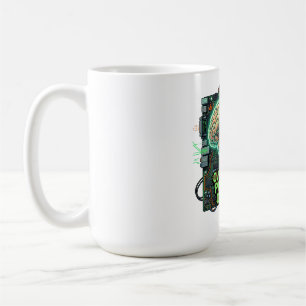 Taza De Café Procesador Sobrecargado por Pensar Demasiado Diver
