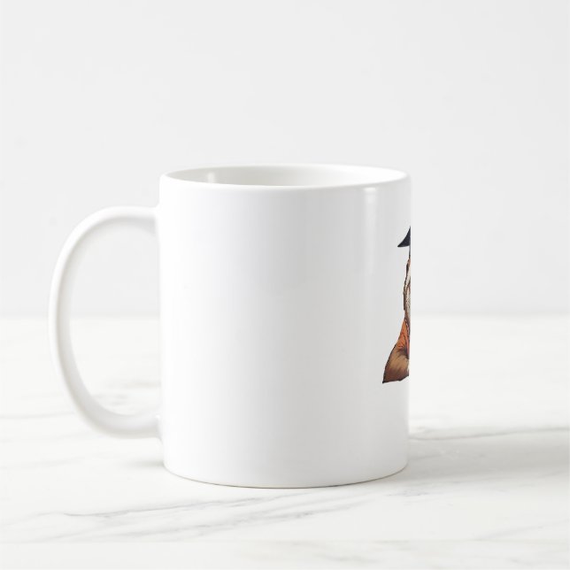 Taza De Café Procrastination University � Official Member Class (Izquierda)