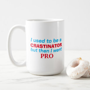 Taza De Café Procrastinator - divertido