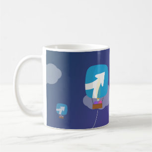 Taza De Café ProdPad 'para arriba, encima de y Away
