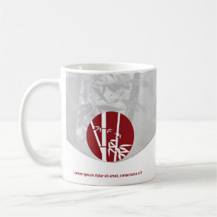 Taza De Café Producto promocional para entrenadores de vida roj