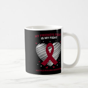 Taza De Café Productos de cáncer de sangre amigo Multiple Myelo
