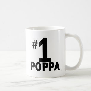 Taza De Café Productos del Poppa del número uno