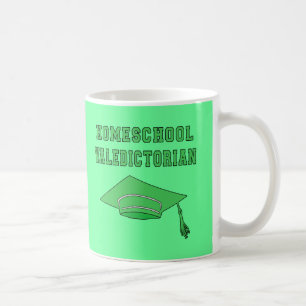 Taza De Café Productos del Valedictorian de Homeschool