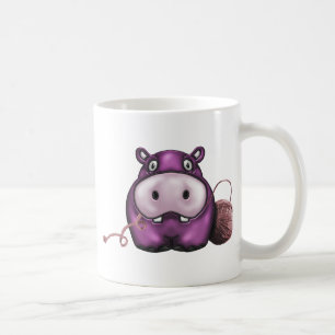 Taza De Café productos felices del hipopótamo