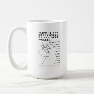 Taza De Café Proep Soul Introvert Filosofía, cita Nietzsche
