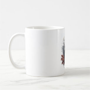 Taza De Café Profecía de la Calavera y el Cuervo