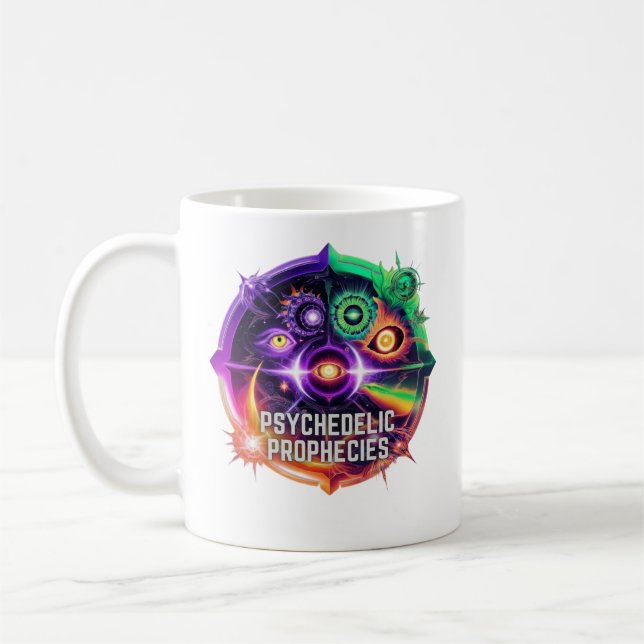 Taza De Café Profecías psicodélicas - Futuro previsto (Izquierda)