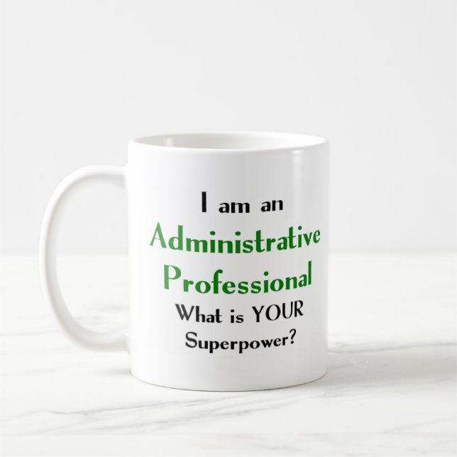Taza De Café profesional administrativo (Izquierda)