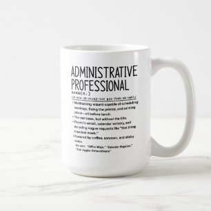 Taza De Café Profesional administrativo