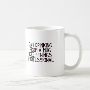 Taza De Café Profesional de consumición del día divertido de 