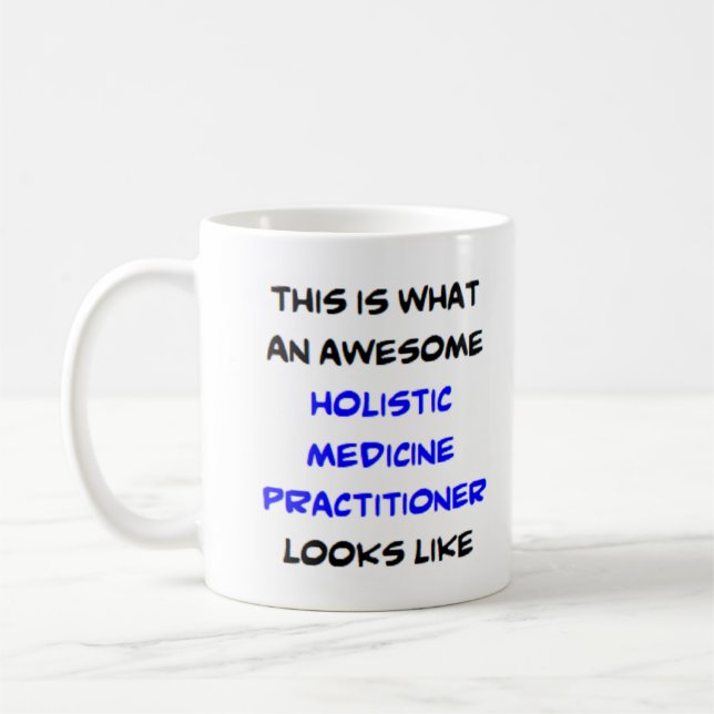 Taza De Café profesional de la medicina holística, impresionant (Izquierda)