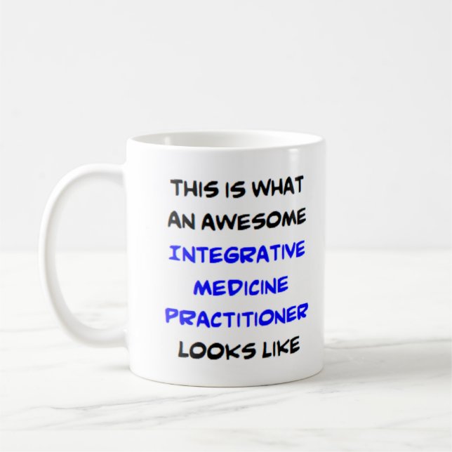Taza De Café profesional de la medicina integradora, impresiona (Izquierda)
