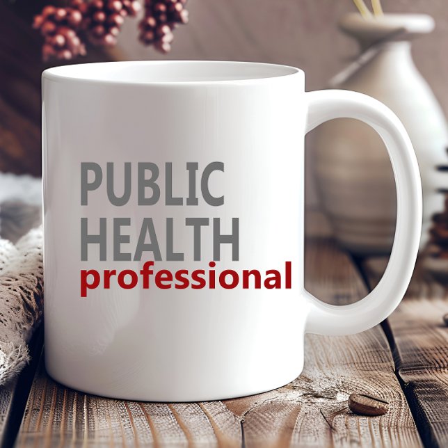 Taza De Café profesional de salud pública (Subido por el creador)