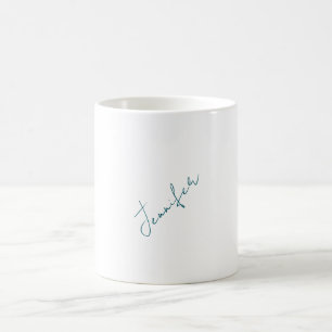 Taza De Café Profesional elegante moderno minimalista simple