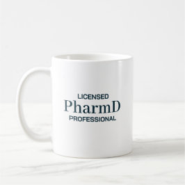 Taza De Café Profesional Licenciado en Farmacología Personaliza