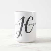 Profesional Moderno Monogramado Minimalista