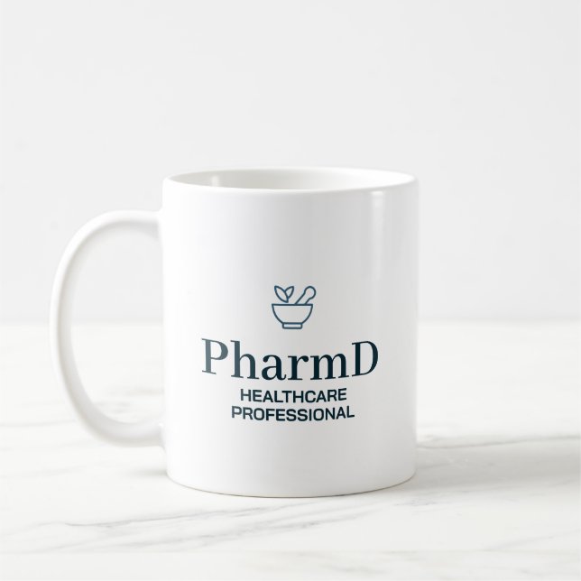 Taza De Café Profesional sanitario PharmD (Izquierda)