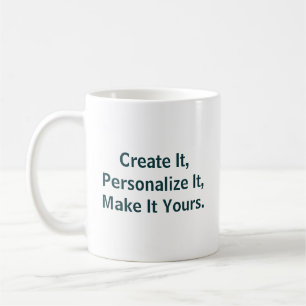 Taza De Café Profesional Simple De 11oz