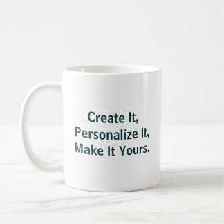 Taza De Café Profesional Simple De 11oz