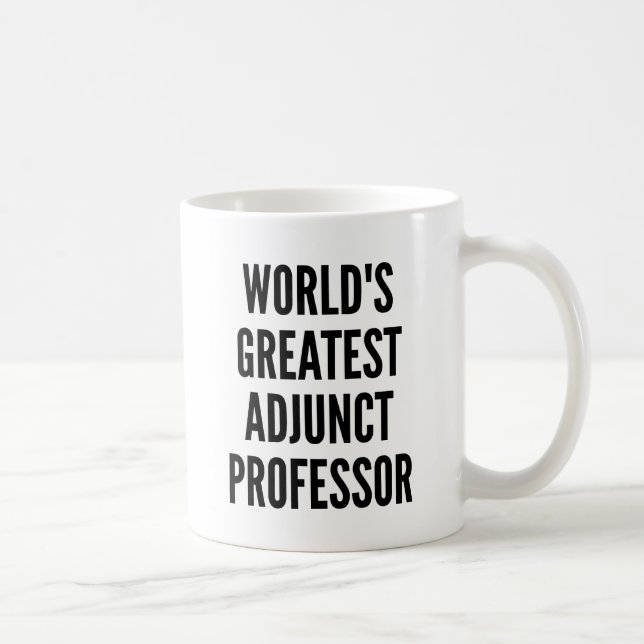 Taza De Café Profesor adjunto más grande del mundo (Derecha)